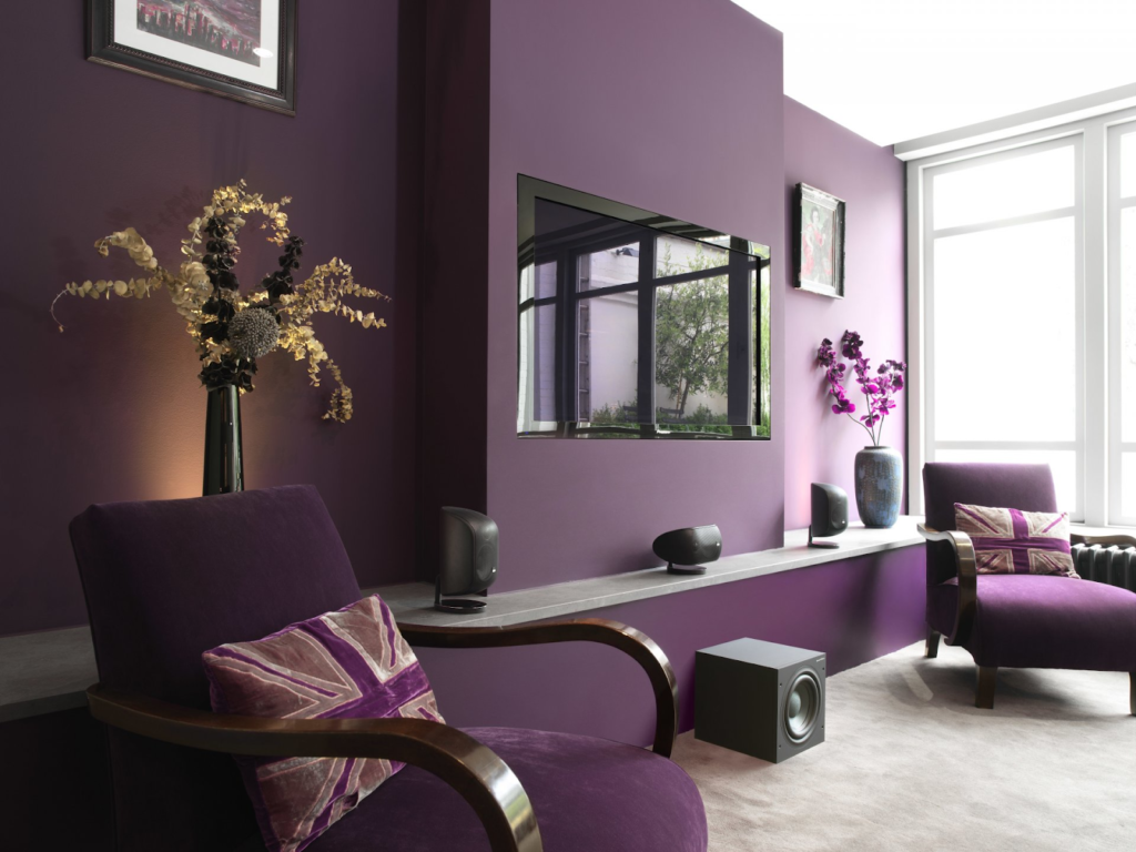 purple interior